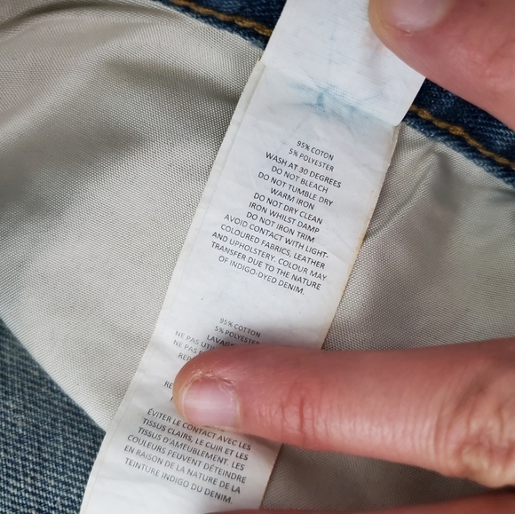 New! Boohoo Blue Plus Split Hem Straight Leg Jeans Mid Blue Size US 20. … - Picture 7 of 10